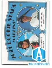 2021 Topps Heritage #15 Sixto Sanchez/Jesus Sanchez RC Rookie Marlins